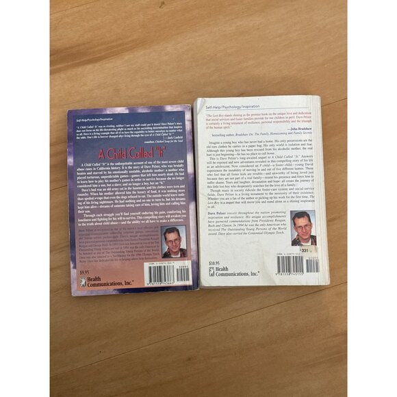 A Child Called It and The Lost Boy Paperback Set of 2 by Dave Pelzer Biography - Picture 2 of 4